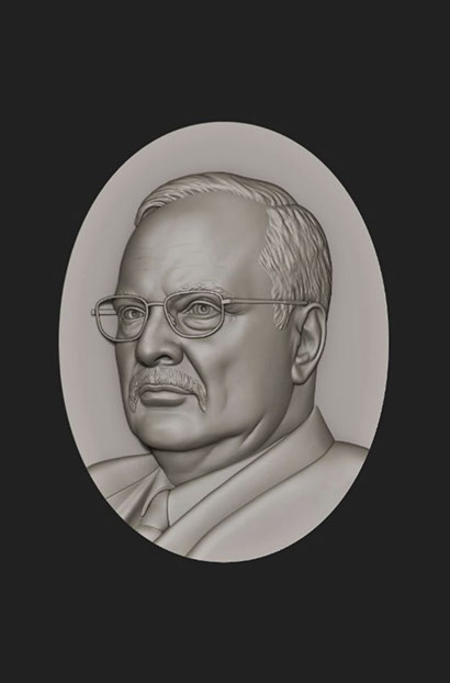 Фрезеровка барельефа на памятник